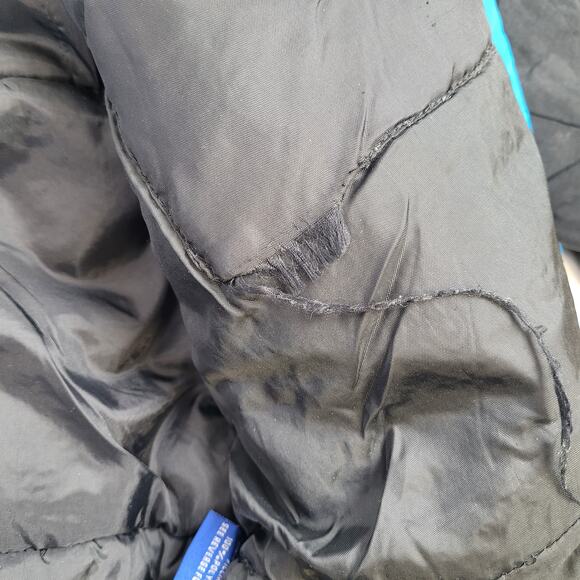 VTG 90s Oversized Carolina Panthers Starter Jacket Pro Line Hooded Men's Sz M - Picture 9 of 10